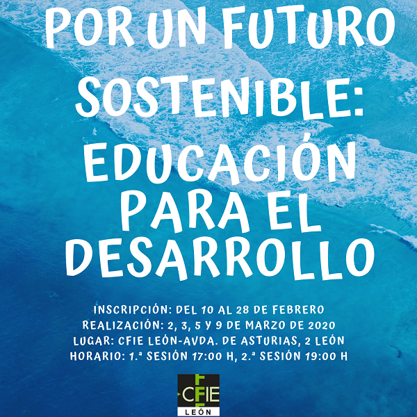 Cartel taller desperdicio Por u futuro sostenible