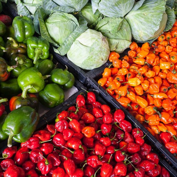 Verduras mercado